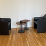 2x 525 Foster Walter Knoll Sessel mit Armlehne Leder Schwarz 6