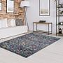 Vintage 7654 Teppich Blau 2