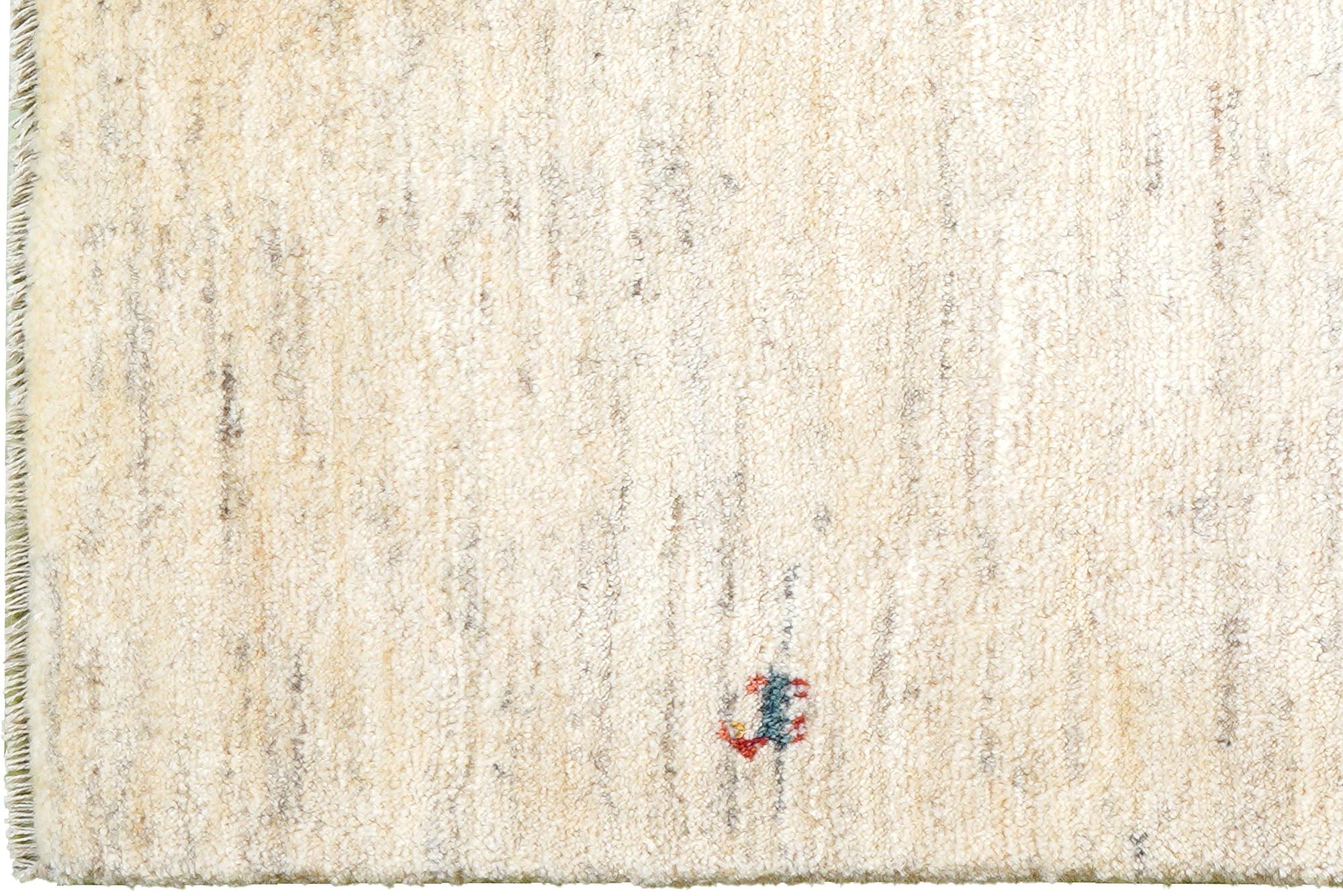 Rizbaf Gabbeh-Teppich Wolle Beige 1