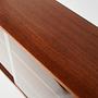 Teak shelf brown 1960s 7