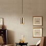 Hanging lamp Metal Black Gold 0