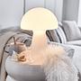 FUNGI TOWN Table lamp stained glass White 2