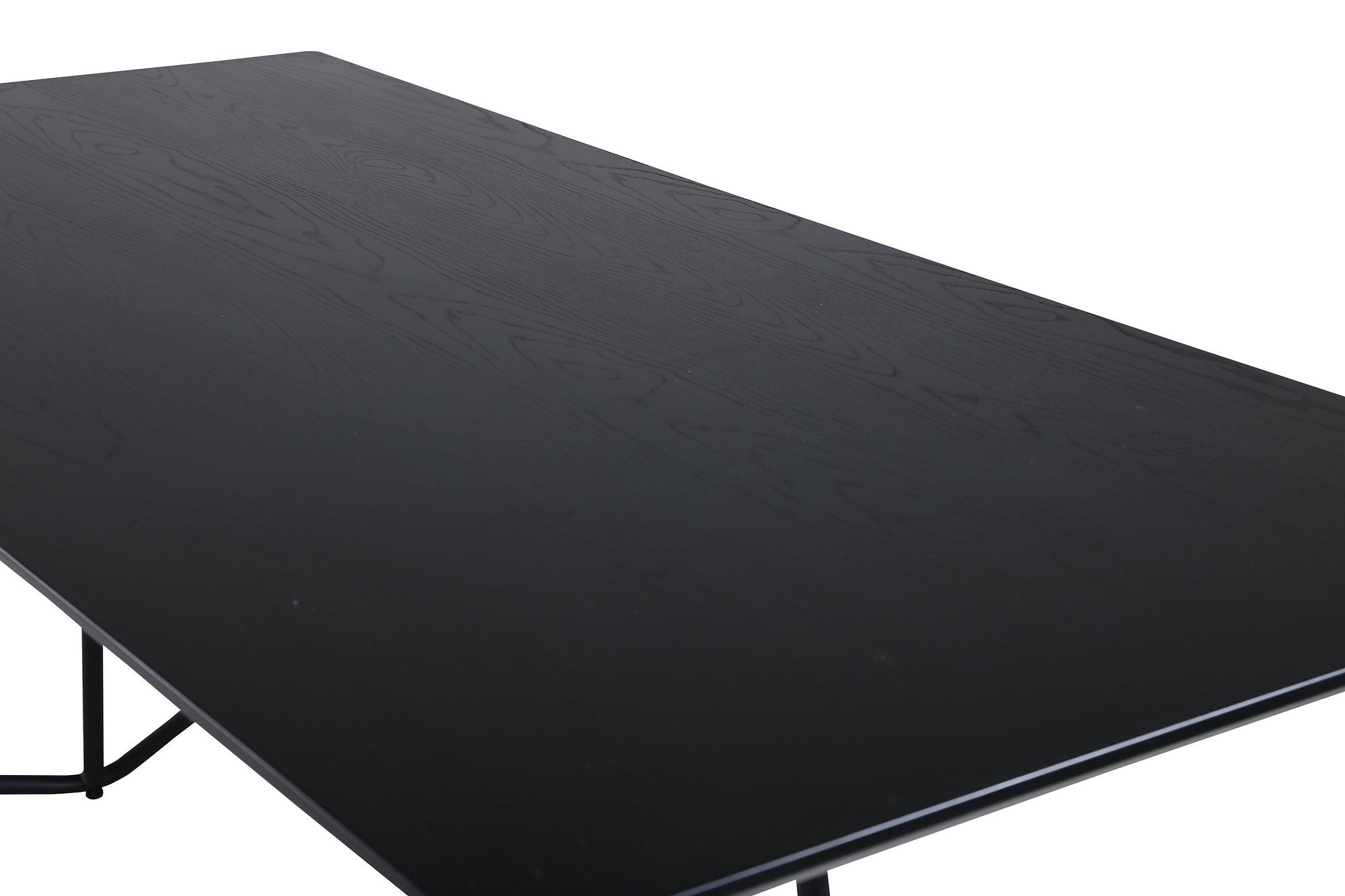 Petra Dining Table Black Black Veneer 7