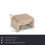 Polsterhocker Stoff Beige 1