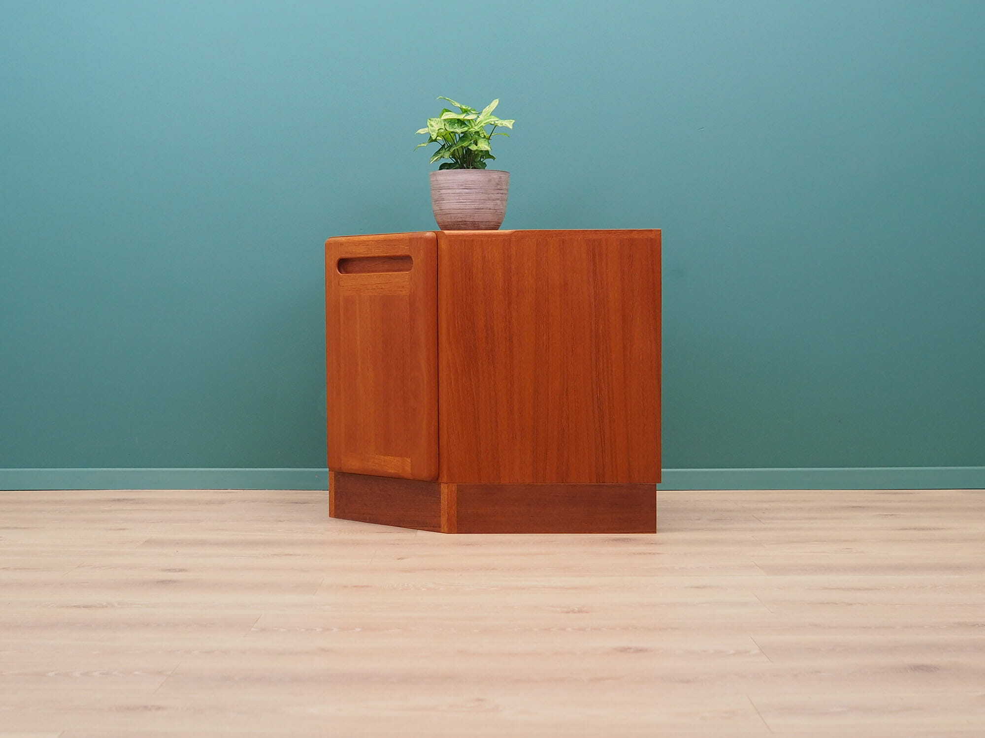 Vintage Cabinet Teak Brown 1970s 2