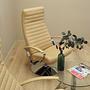 Armchair Leather Light Brown 1970s 2