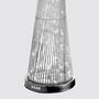 LED-Stehleuchte Aluminium 120-flammig Silber 2