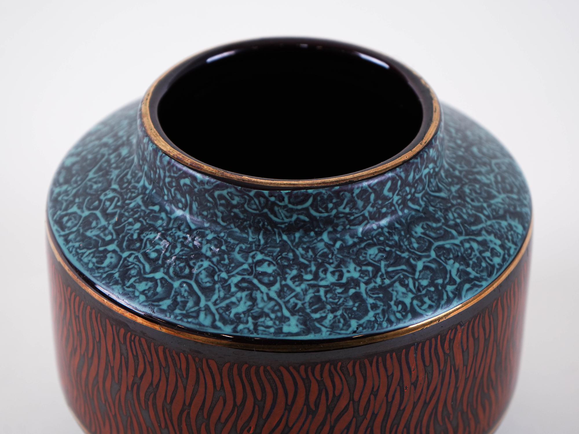 Keramikvase 1960er Jahre 5