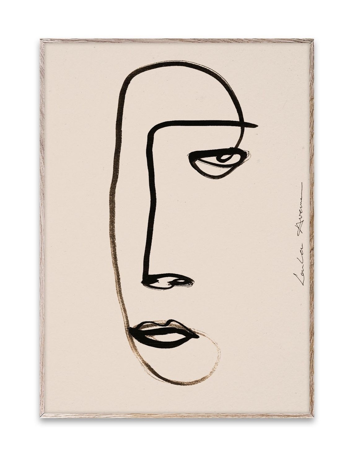 Serious Dreamer Poster Mehrfarbig ohne Rahmen 0
