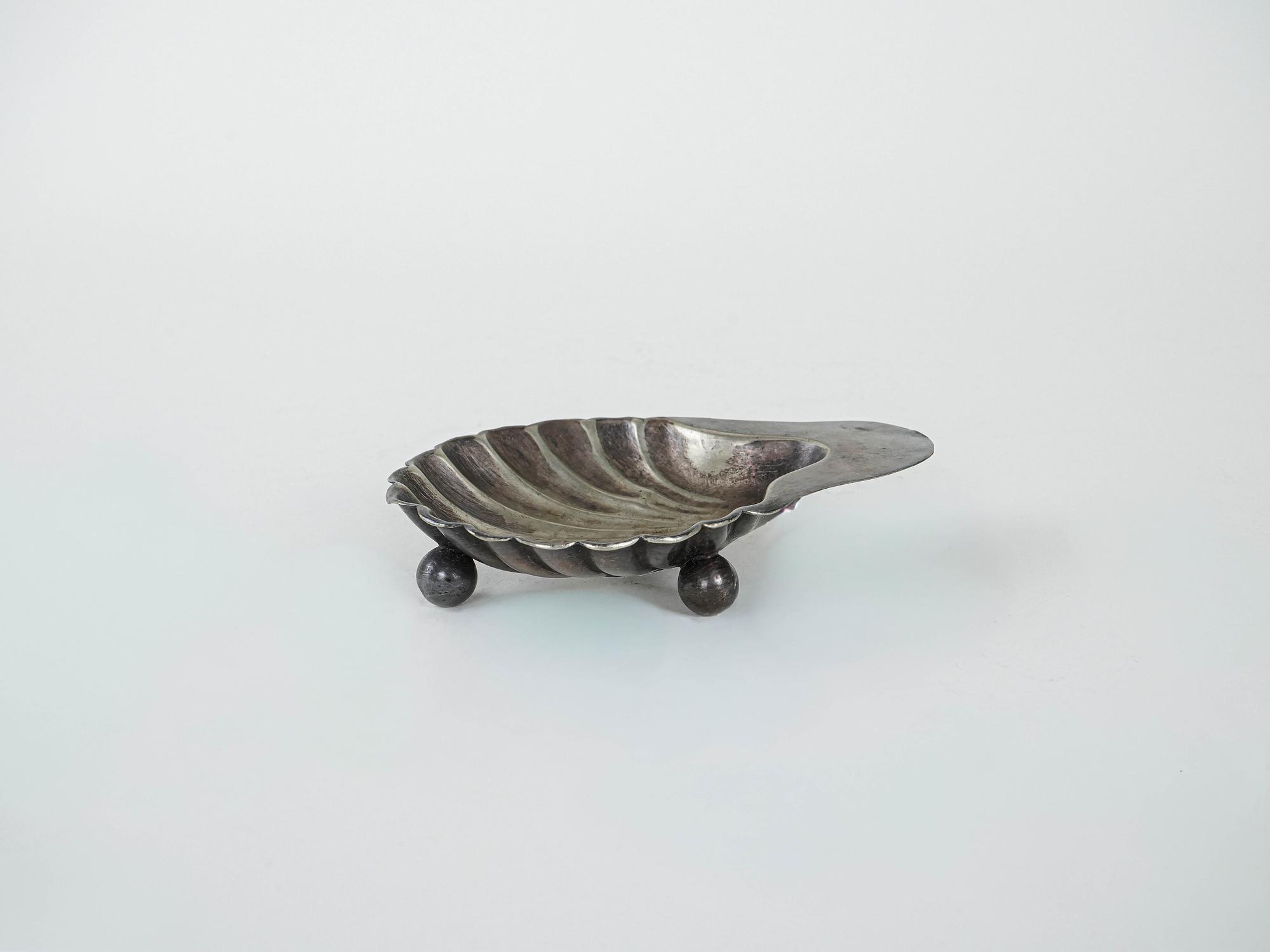 Metallplatte Silber 1