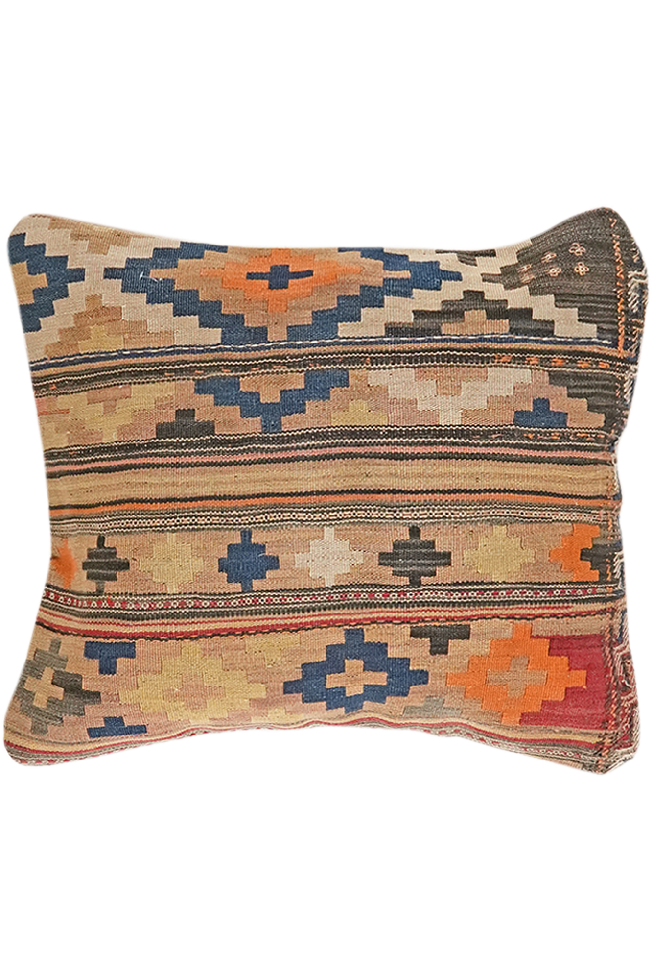 Kilim Kissenbezug Braun 0