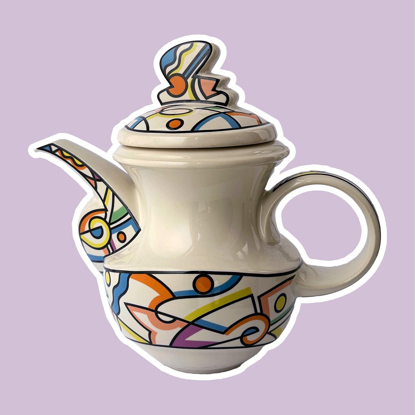 Vintage Serie Spirit Kanne Porzellan 1980er Jahre 0