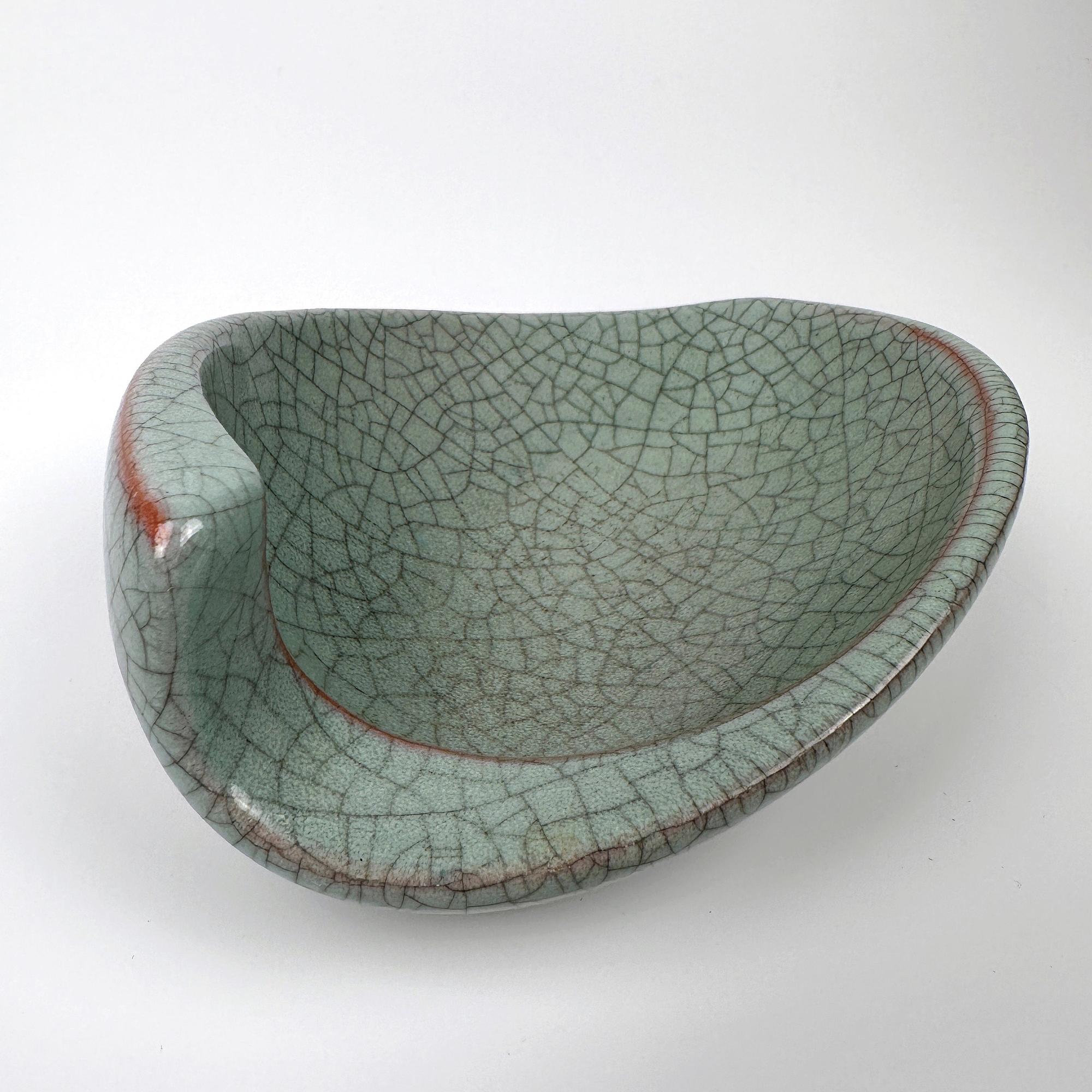 Posacenere vintage in ceramica anni '50 7