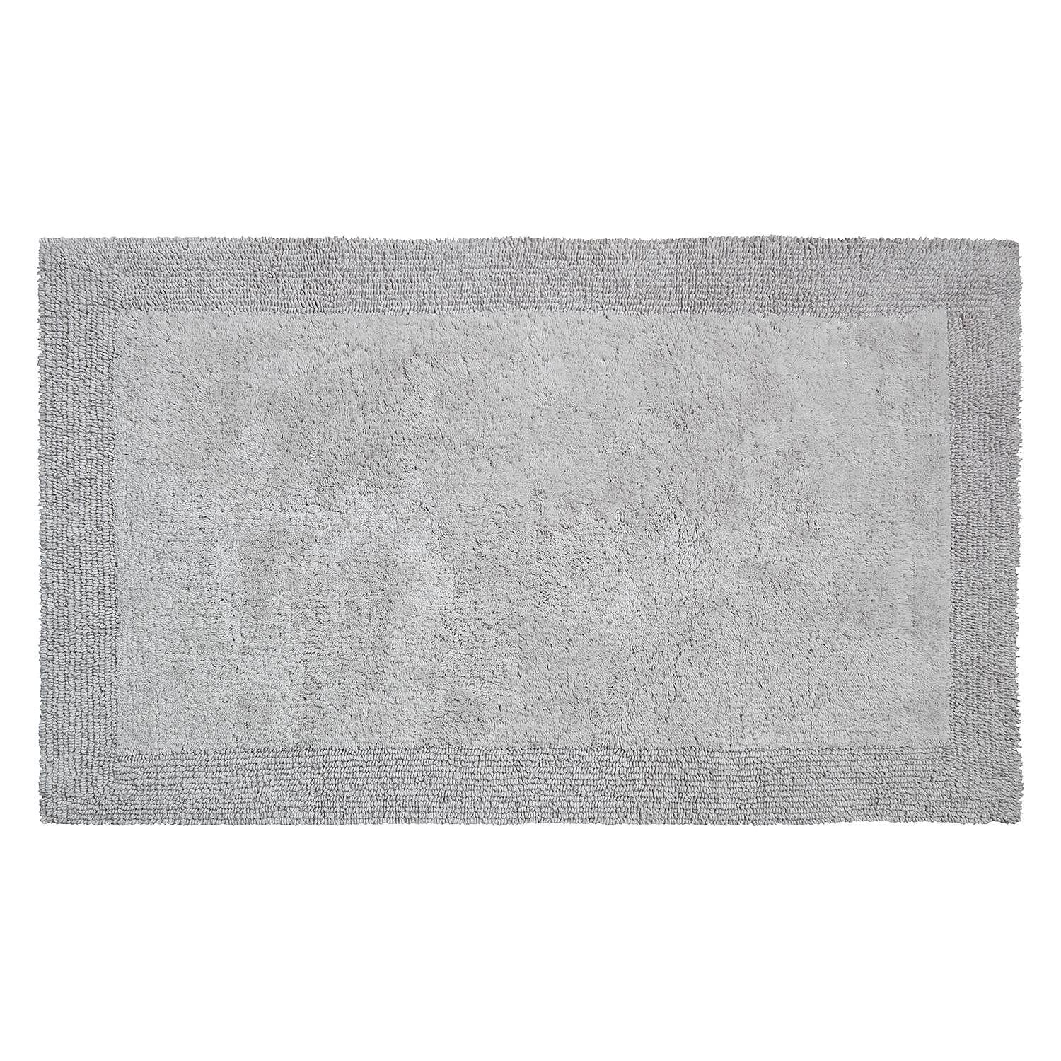 Badematte Luxor Hellgrau 70 x 120 cm 0
