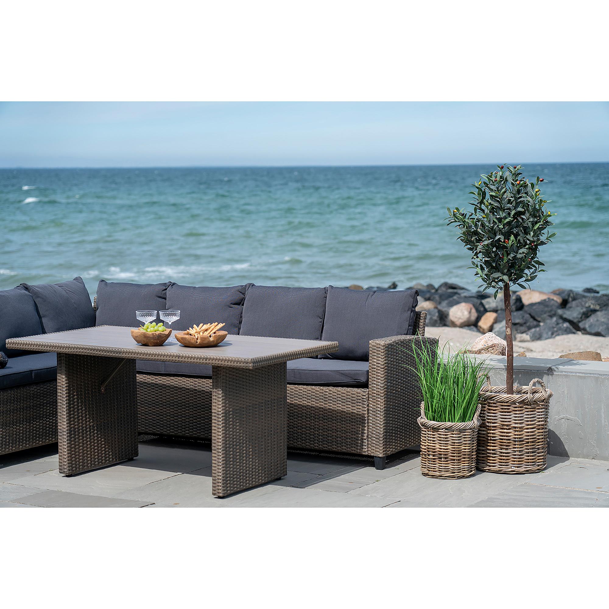Aufbewahrungskorbset Guuwa 2er Set Rattan Braun 3
