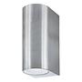 2-Flammig LED-Wandleuchte Bisbee V Aluminium 0