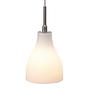 Pendant lamp milk glass white 0