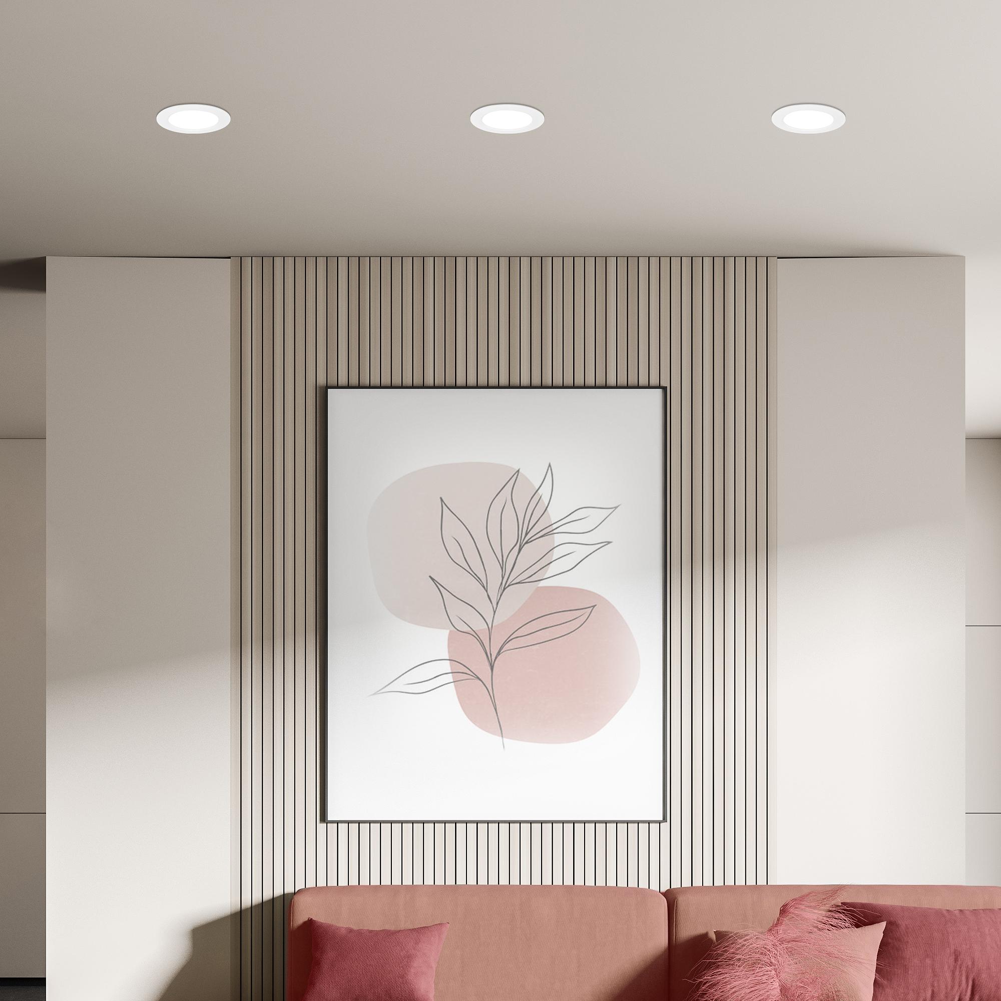 LED recessed light Jeft set of 3 12 cm 2