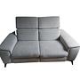 2-Sitzer Sofa mit Relaxfunktion Grau 4