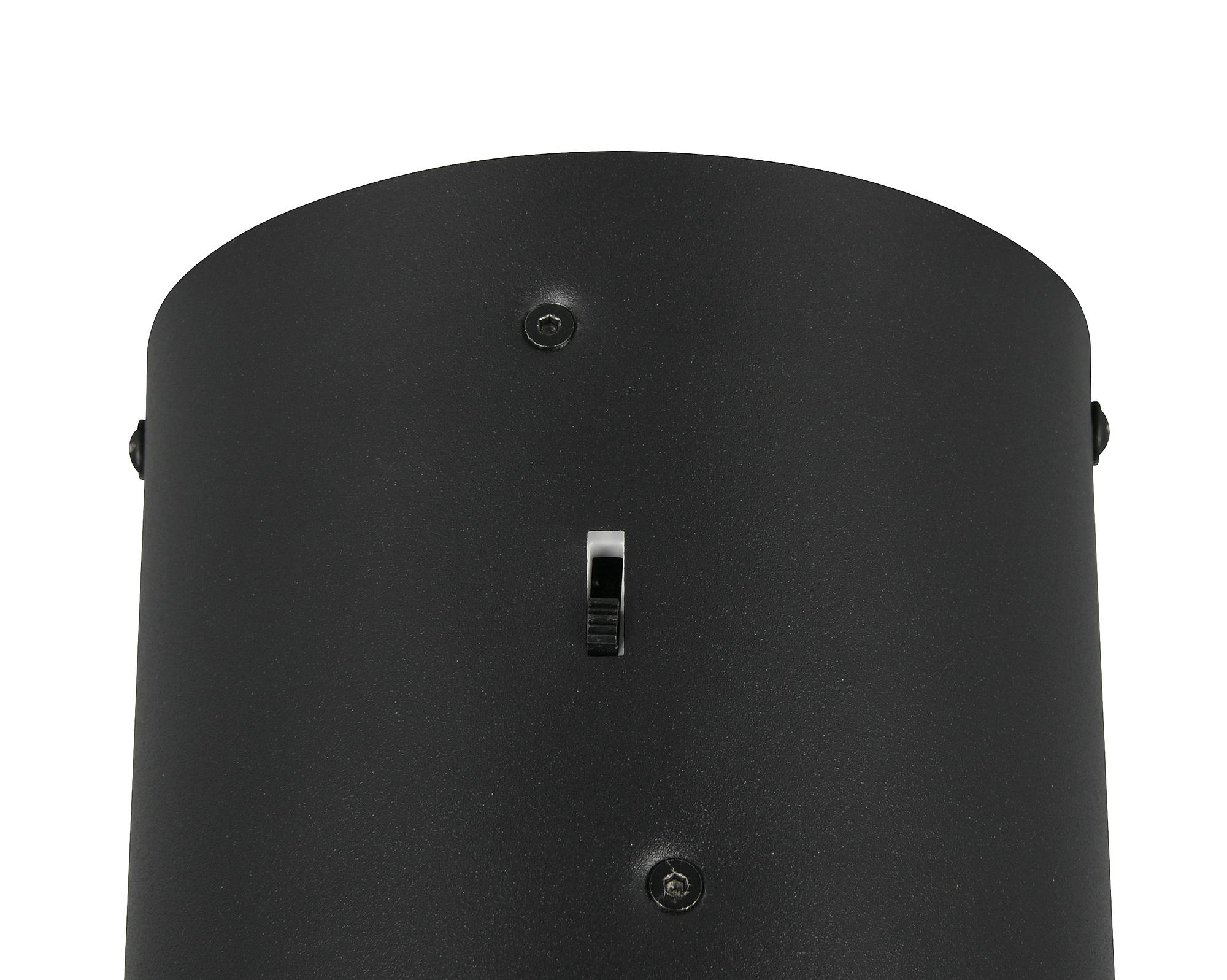 LED Pendant Light Keaton 1-Light Polycarbonate Iron Black 20 cm 4