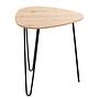 Bergen 2 Side table Oak decor Black 3