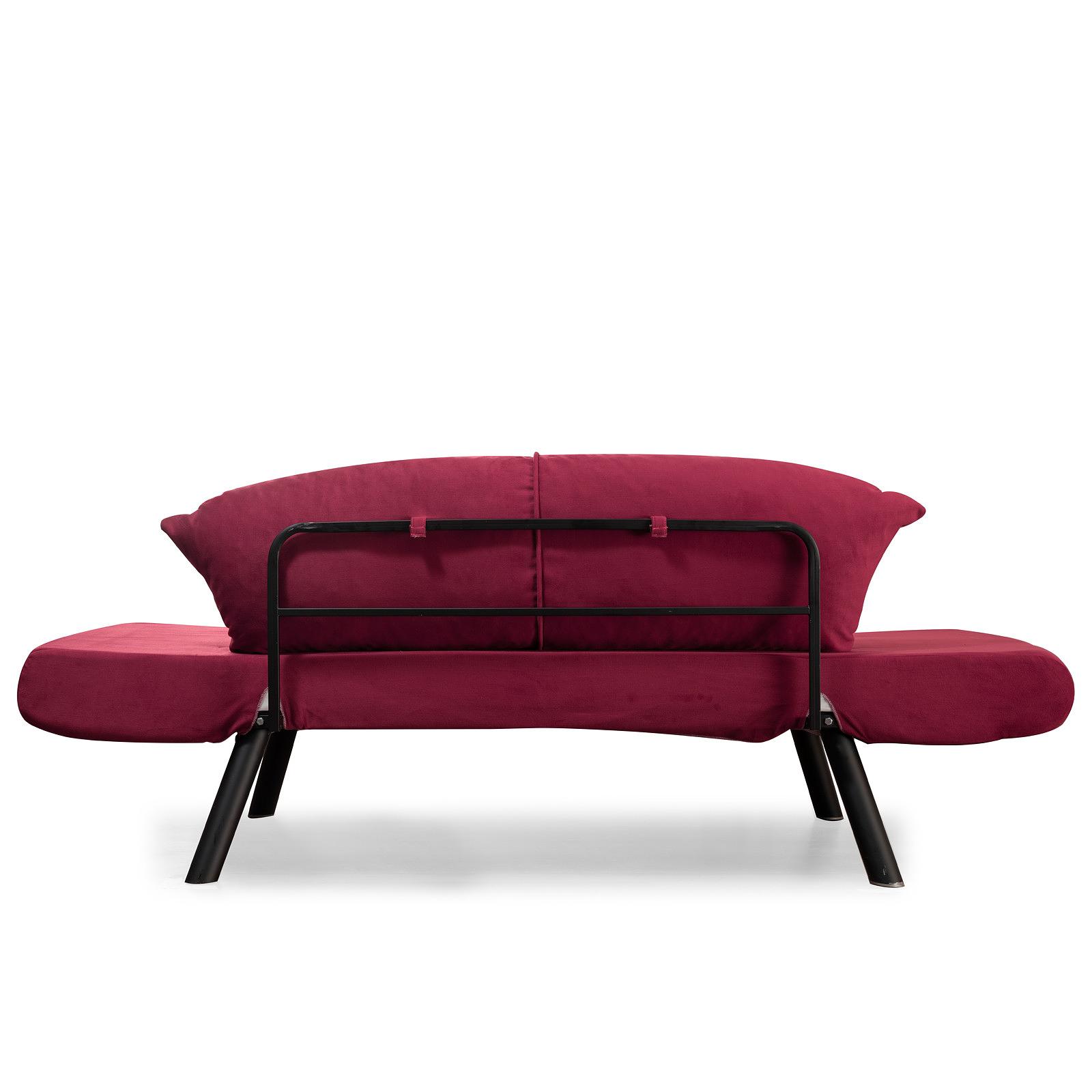 Genzo Sleeper Sofa 2-seater Maroon 5