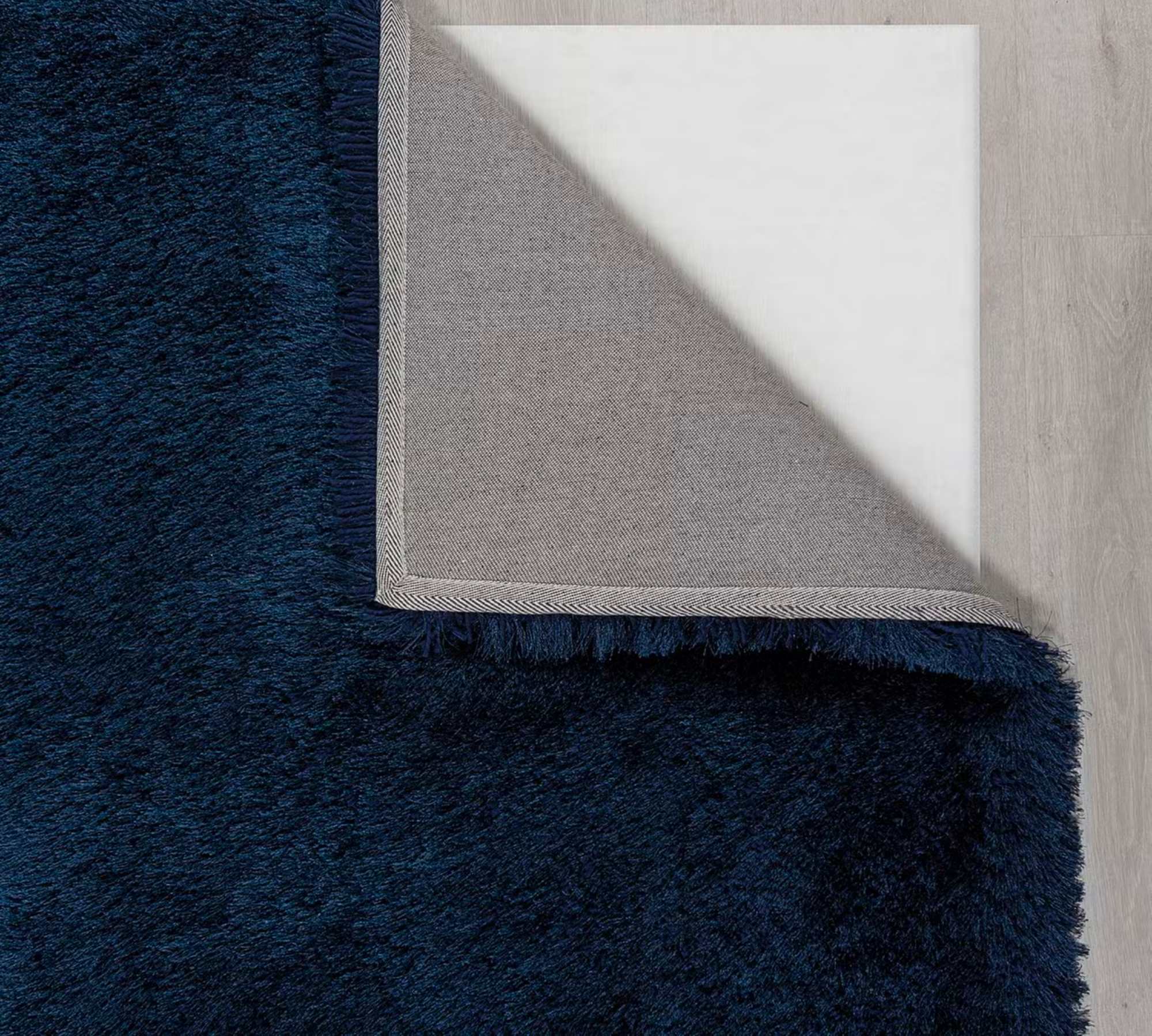 Pearl Teppich Kunstfaser Blau 120 x 170 cm 2
