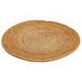 Round Jute Rug 80 cm 1