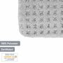 Microfaser Badematte Soft Grau 50 x 80 cm  4