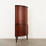 Eckschrank Teakholz 1970er Jahre 5