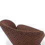 Holly Esszimmerstuhl Danilo Zigzag Burnt Mocca 7