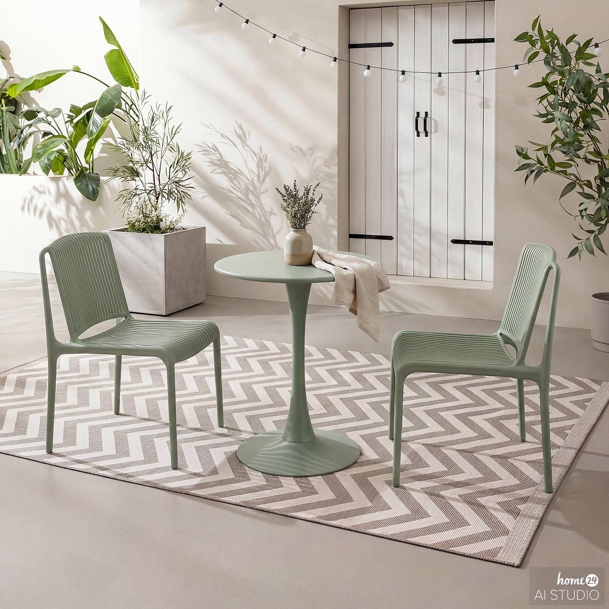 Gartentisch Vireo Stahl Salbei 4