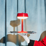 Bellboy Akku-Tischleuchte Rot 7