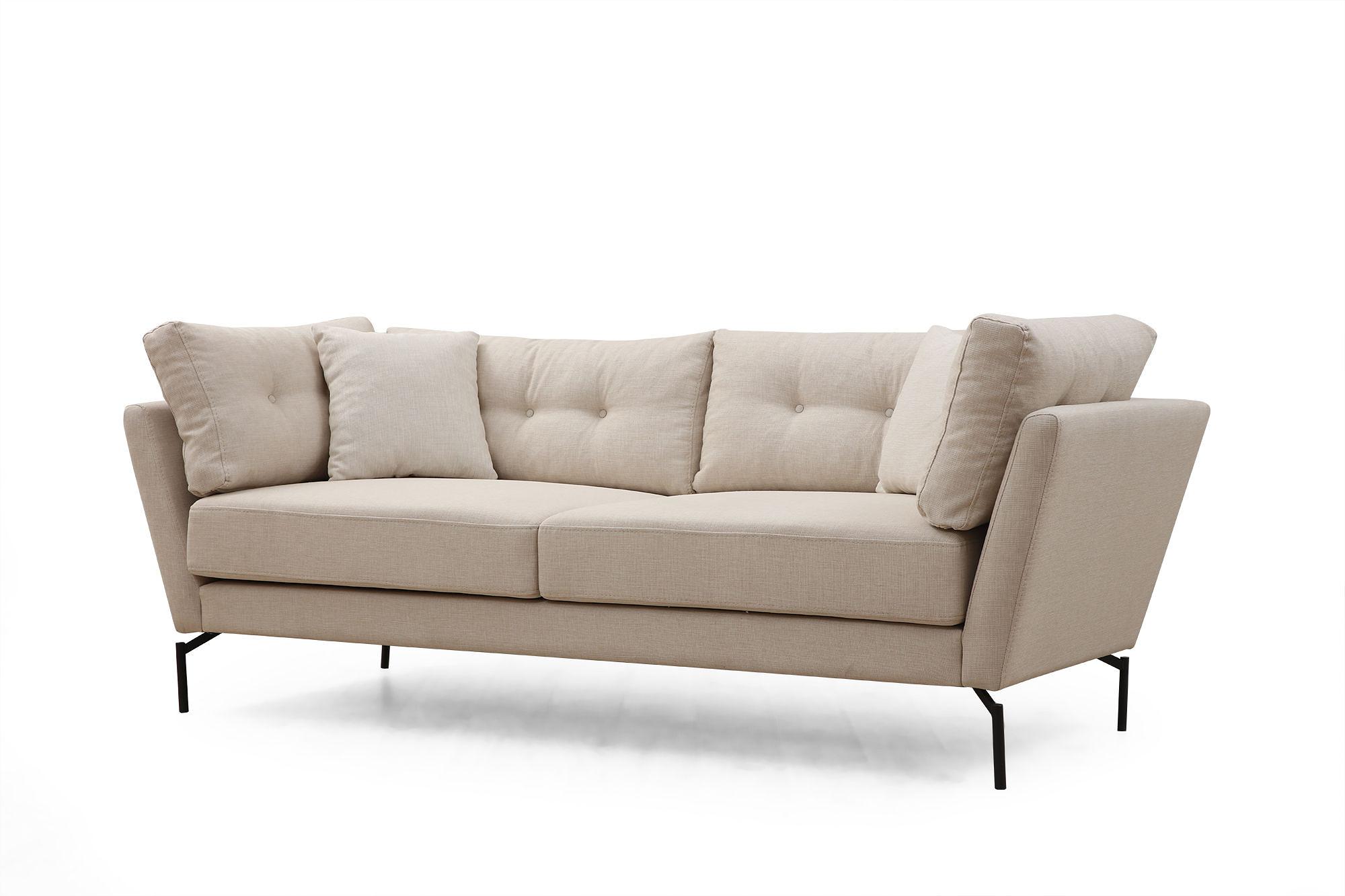 Mapa 3-Seater Sofa Cream 5
