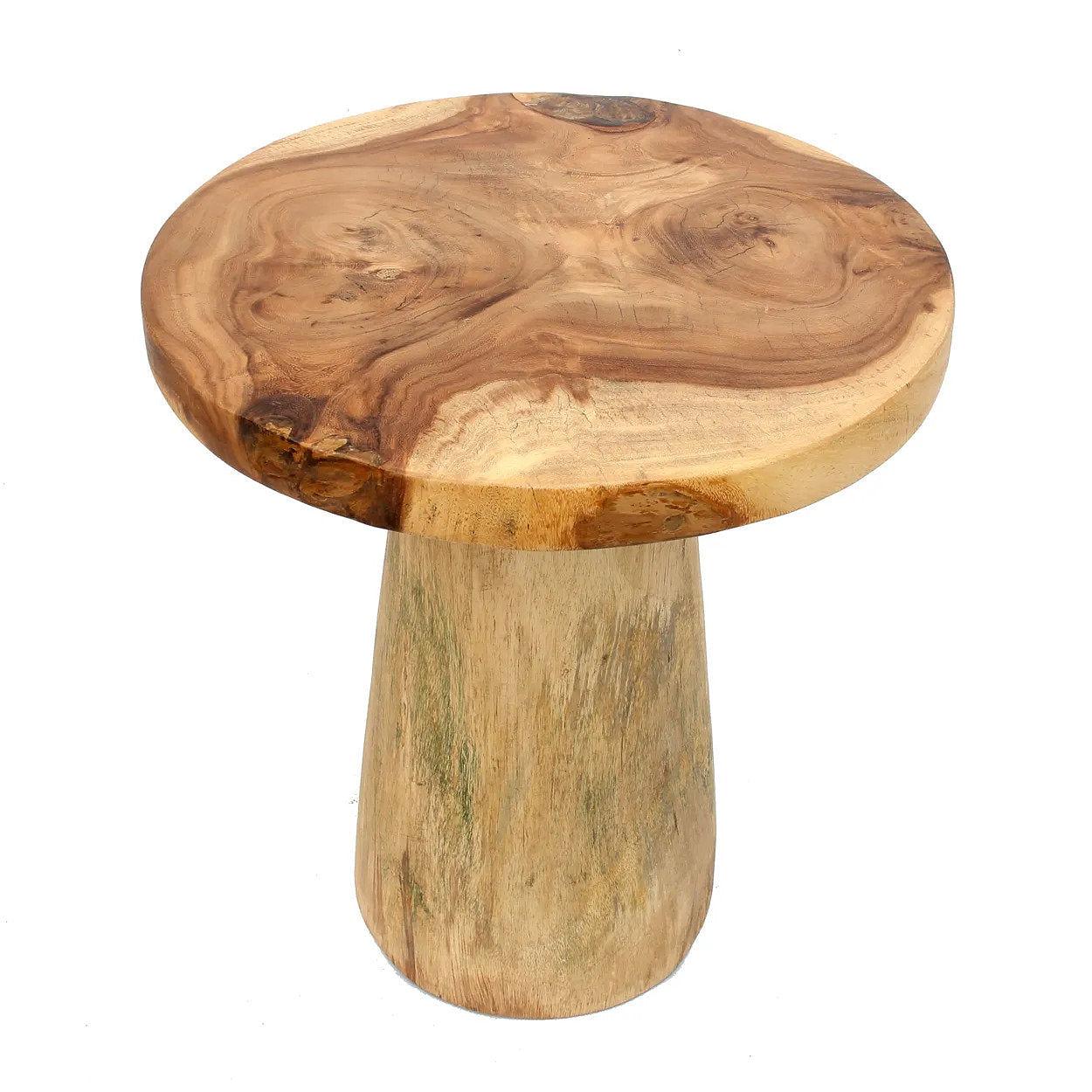 Il tavolino Timber Conic naturale ø50cm 5