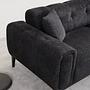 Athena 3-Sitzer Schlafsofa Schwarz 8