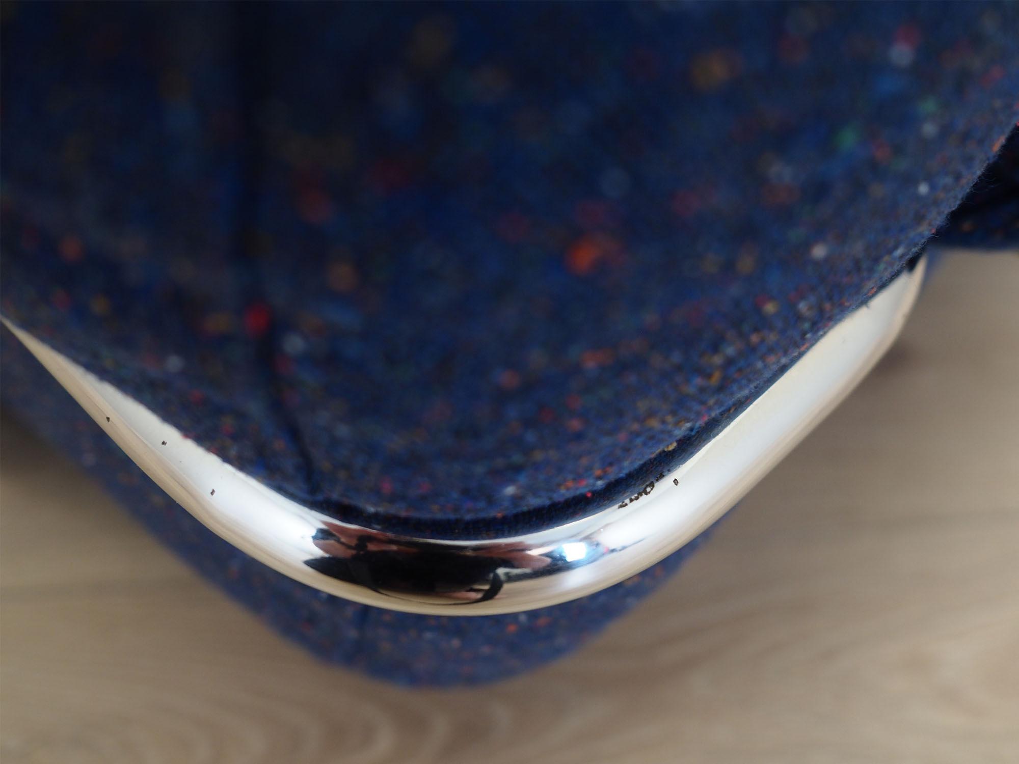 Space Age Sessel Blau 8