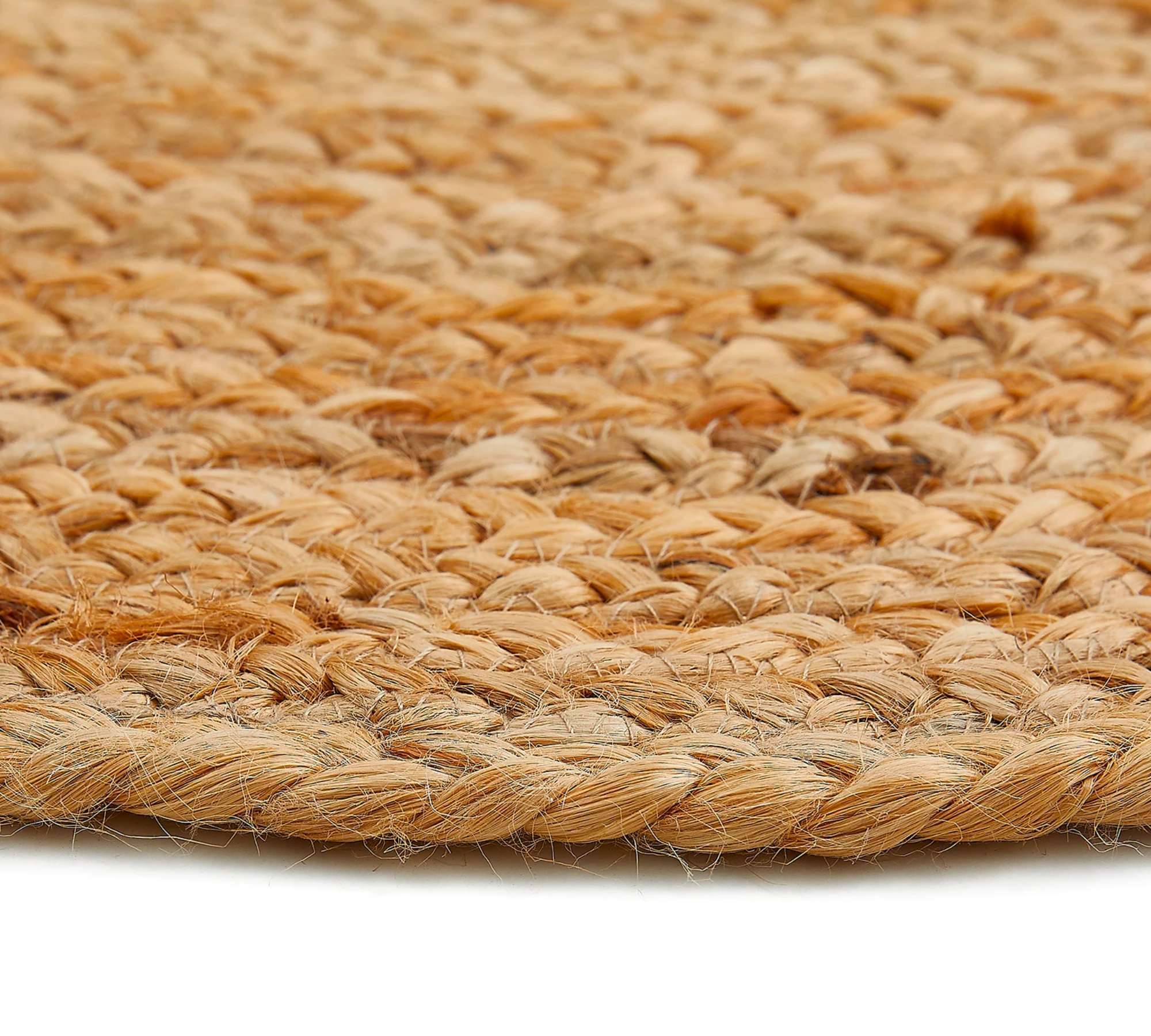 Round Jute Rug 80 cm 2