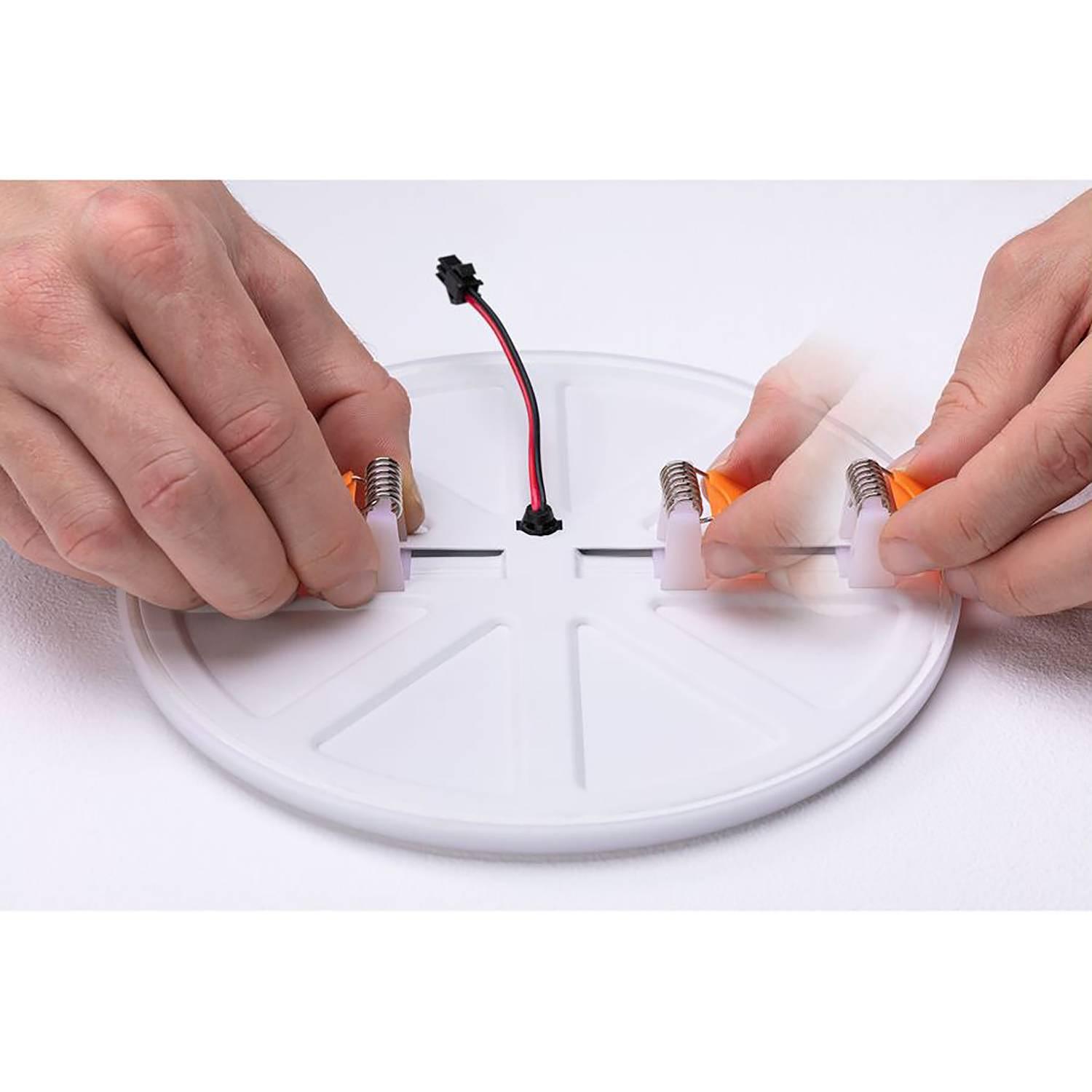 LED-Einbauleuchte Veluna IV Weiß 3