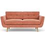 Vera Sofa 2-Sitzer Danny Dusty Rose 0