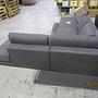 Tyme Sofa 3-seater chaise lounge right structural fabric anthracite 6