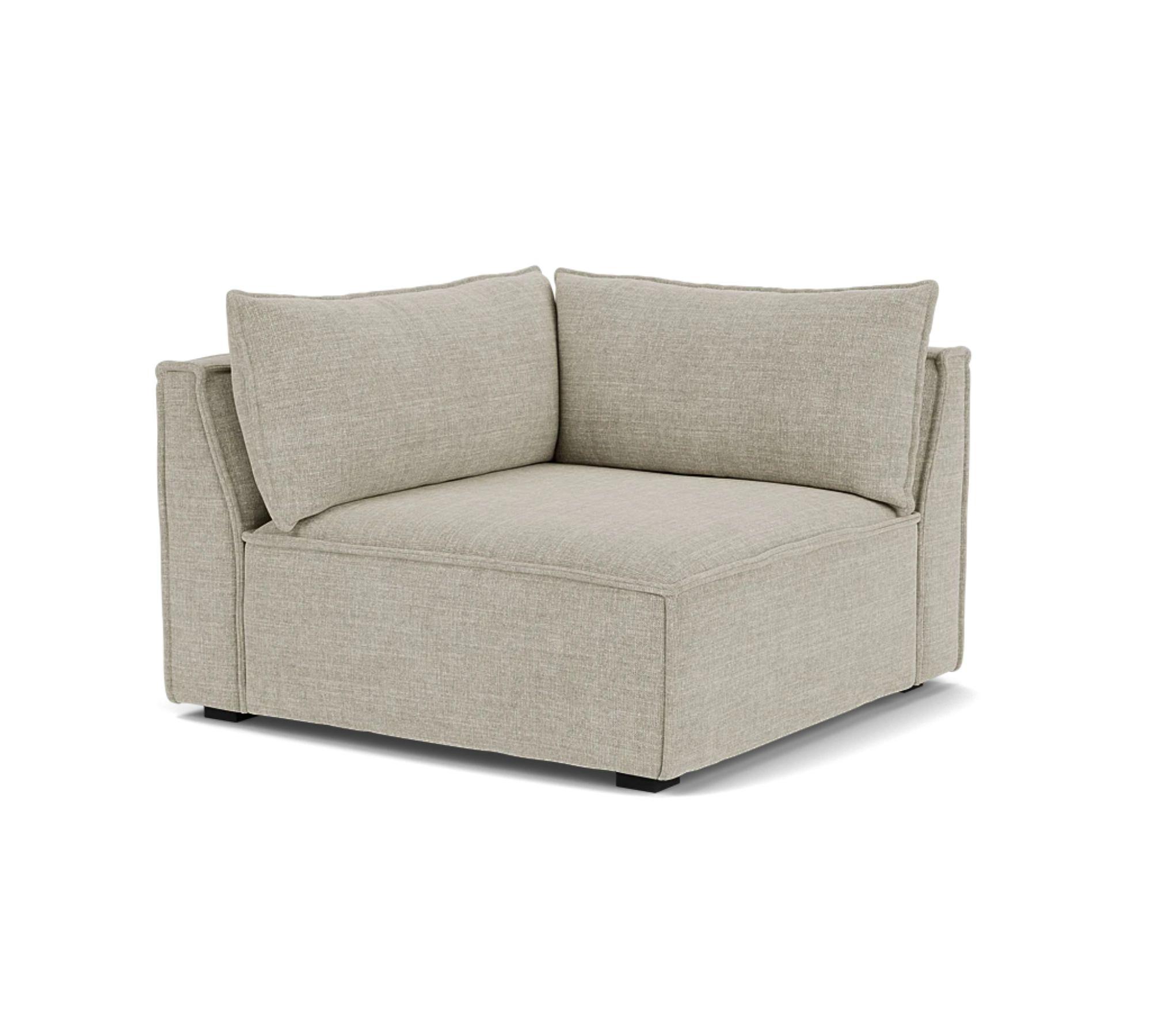 Daphne 1-Sitzer Eckmodul Rechts Vega Sand Dune 2