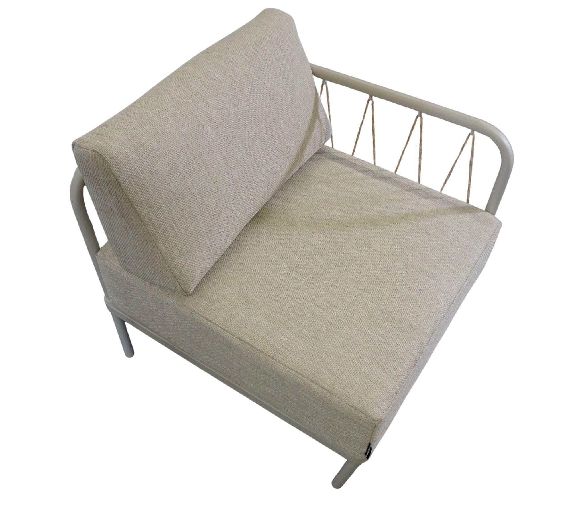 Hadley Outdoor 1-Seater Module Right Marzipan 4