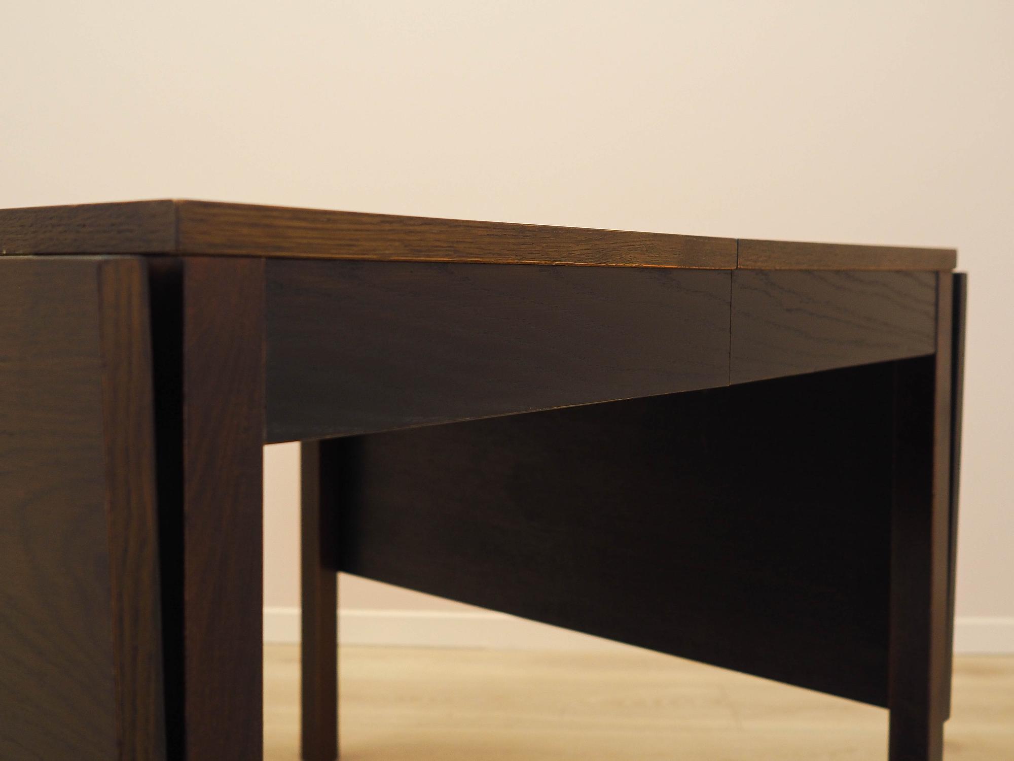 Extendable oak table 253.5x86 cm 8