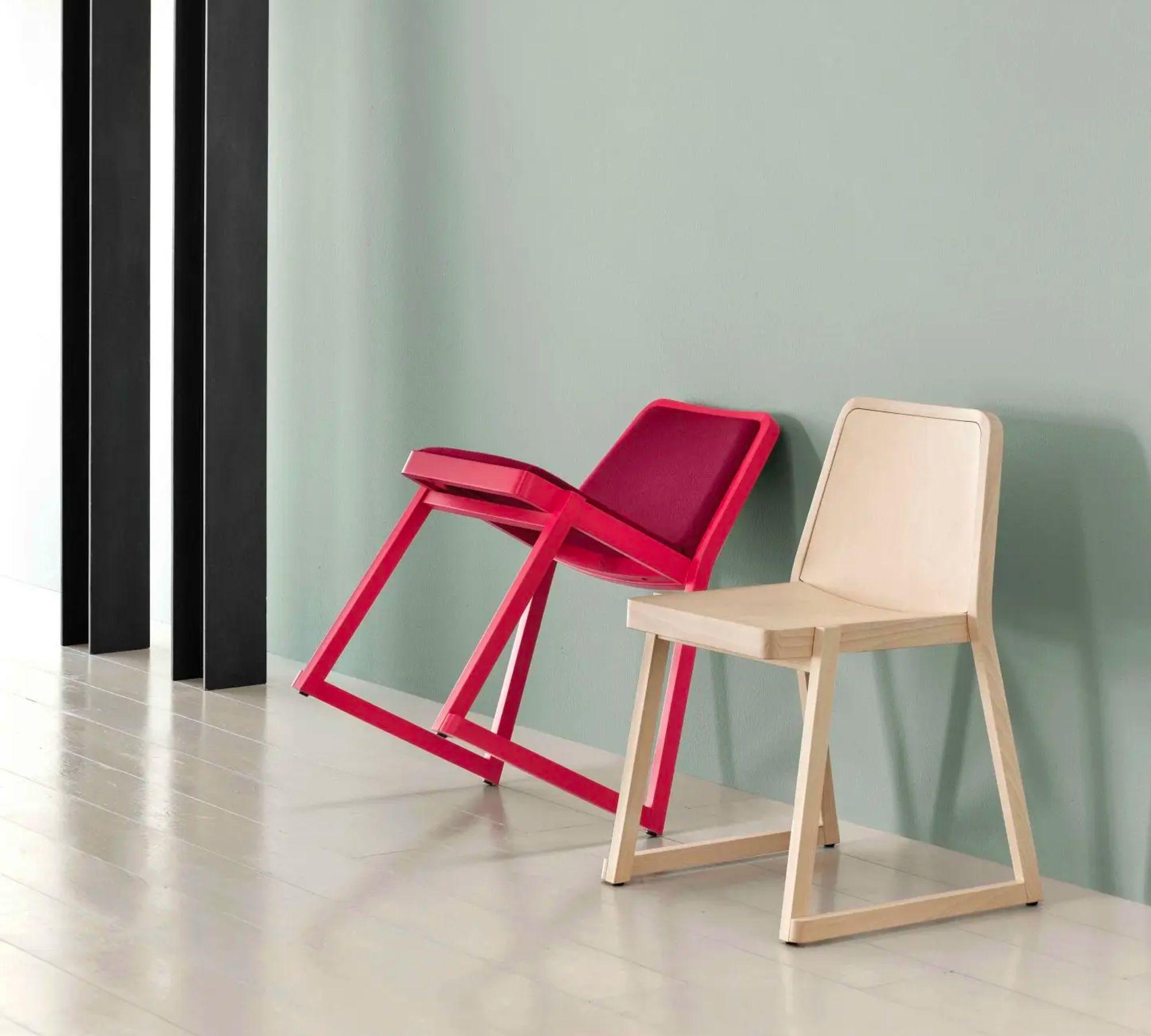 2x Roxanne Sedia Legno Marrone 7