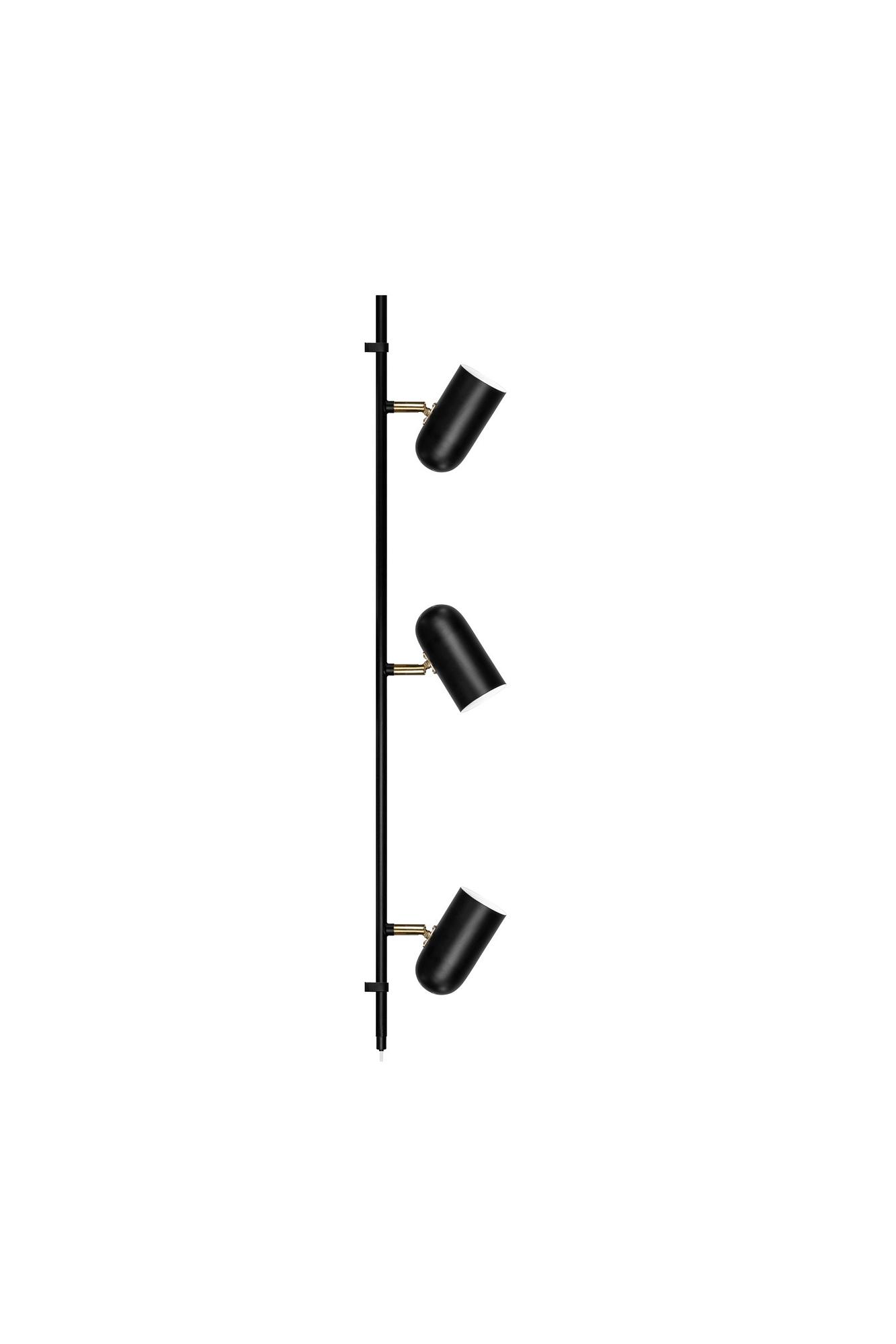 Swan Ceiling Light 3-Light Black 1