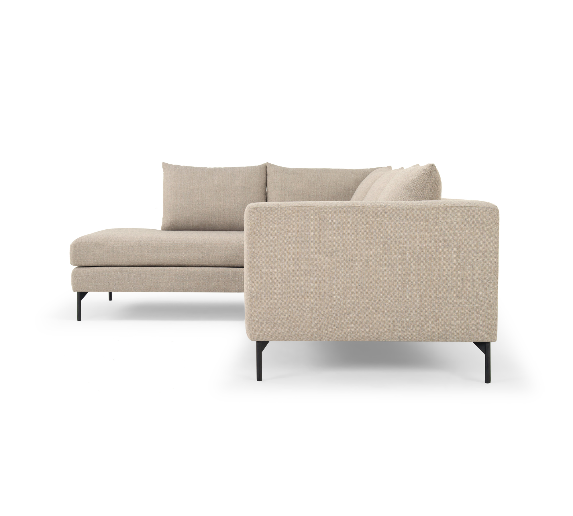 Noa Sofa Récamiere Links Vega Sand Dune 1