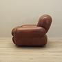 Sessel Leder Braun 1970er Jahre 3