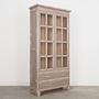 Display cabinet Oak 1980s 5