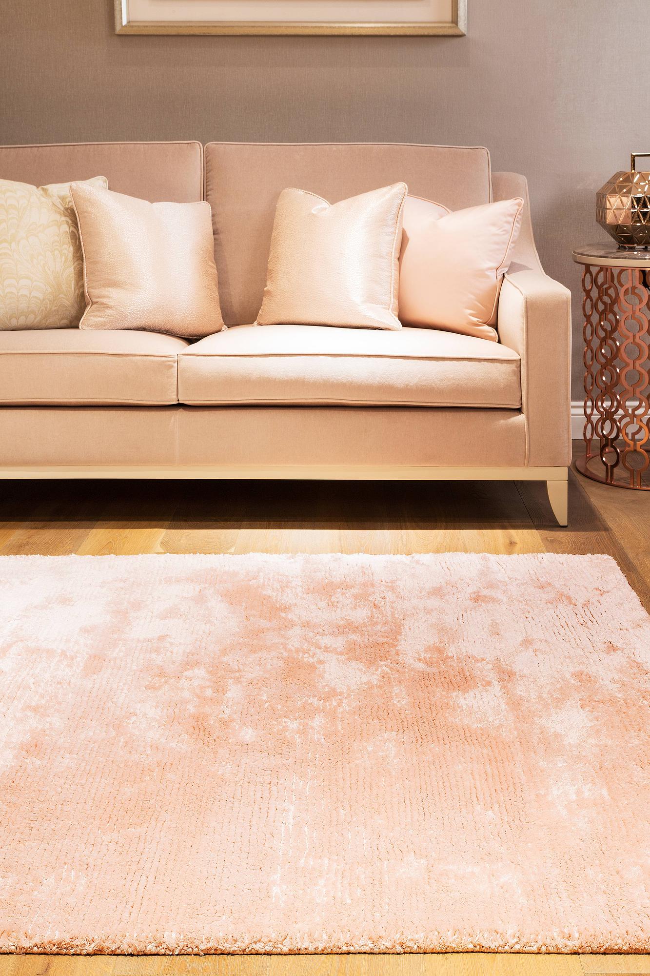 Onslow Dusk Rug Tencel Pink 120x180cm 1
